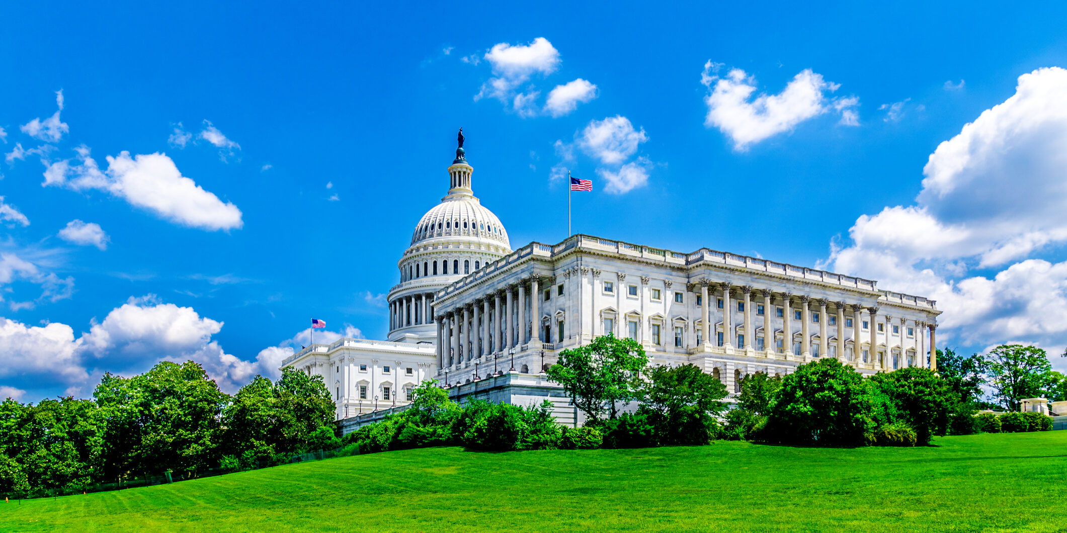 United States Capitol Building in Washington DC - Famous US Landmark and seat of the american federal government